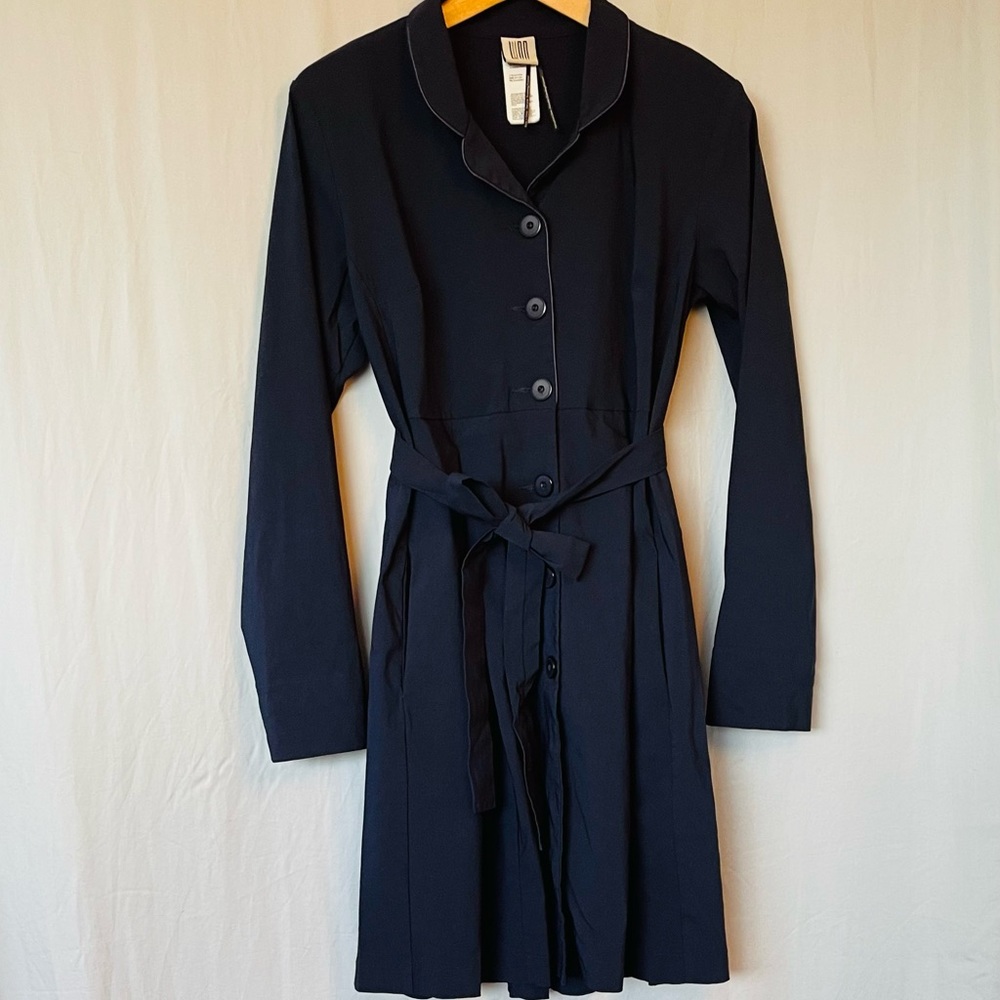 LUNN by Lilith Navy Blue Coat Dress